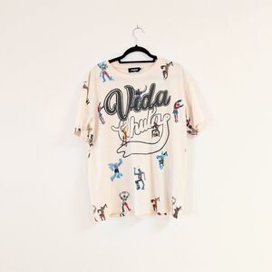 Desigual Short-sleeve Dancing T-shirt size XL